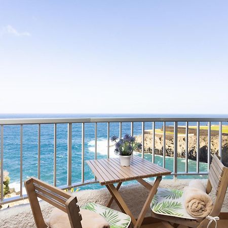 Cozy Seafront Studio With Balcony & Ocean Views San Marcos  Dış mekan fotoğraf