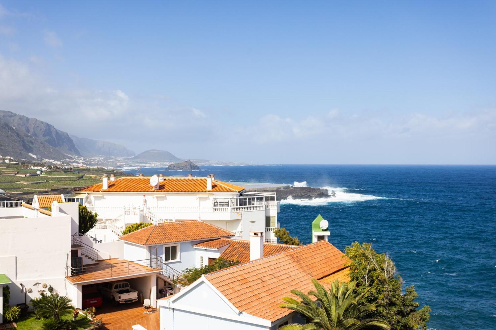 Cozy Seafront Studio With Balcony & Ocean Views San Marcos  Dış mekan fotoğraf
