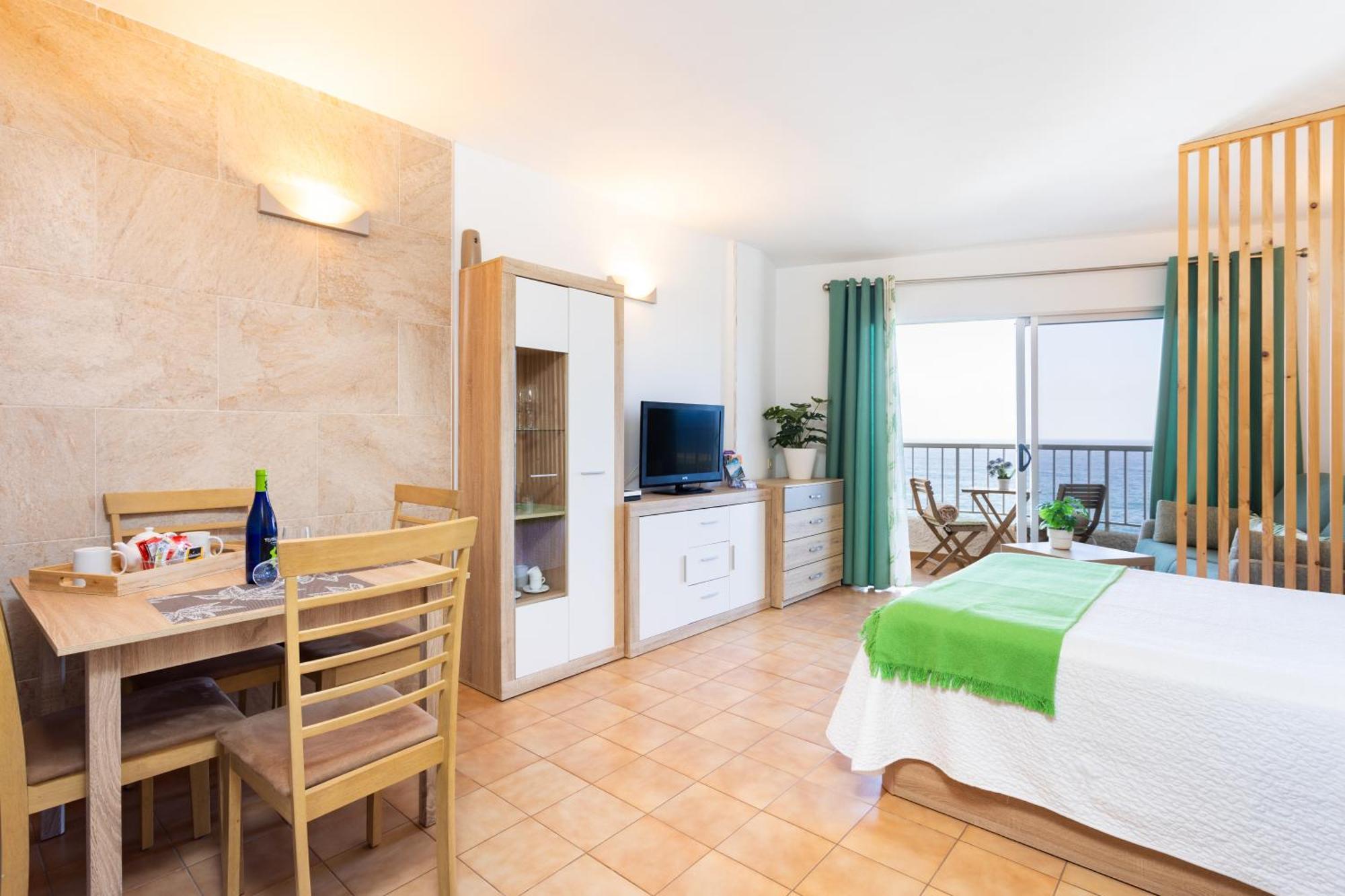 Cozy Seafront Studio With Balcony & Ocean Views San Marcos  Dış mekan fotoğraf